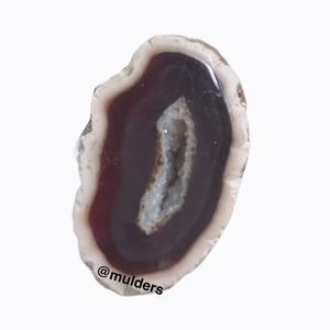 Vintage Pretty Amethyst (?) Raw Crystal Geode